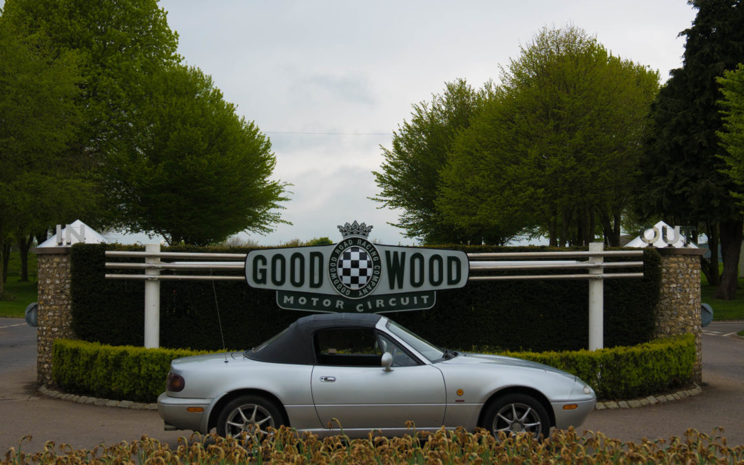 We buy a Scottish MX-5 and drive it straight to Goodwood